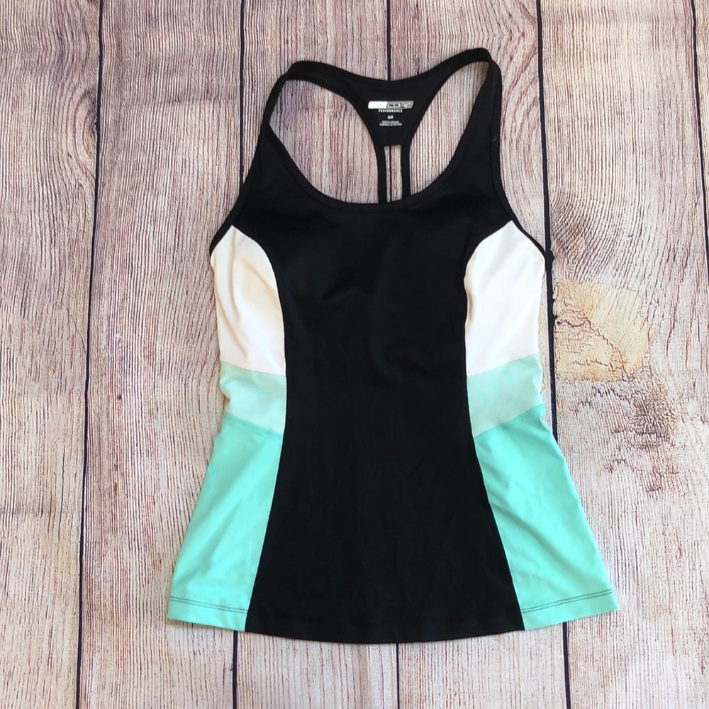 Express core performance athletic top, size s